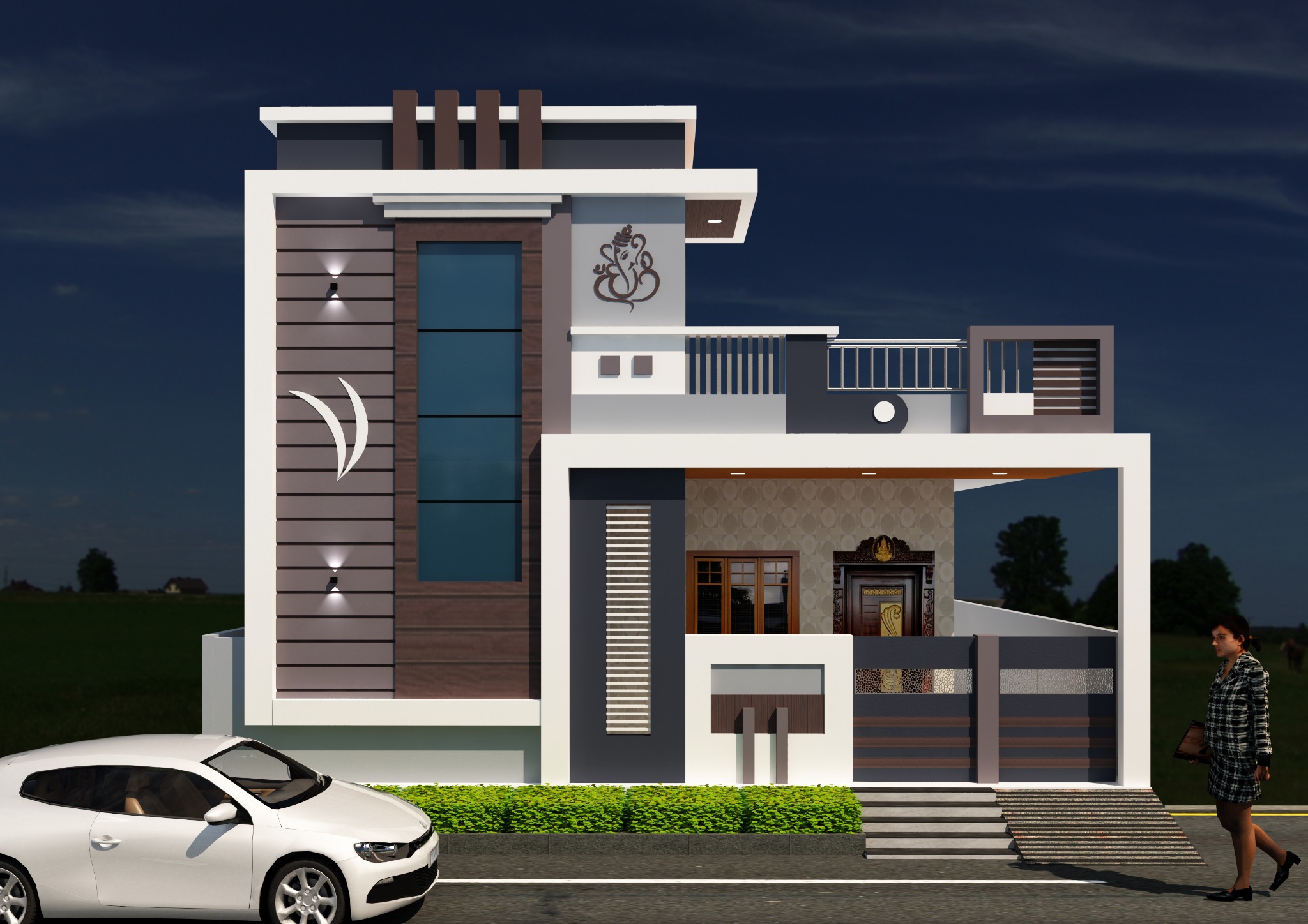Ground floor house elevation — Design 2 — SME Consultancy