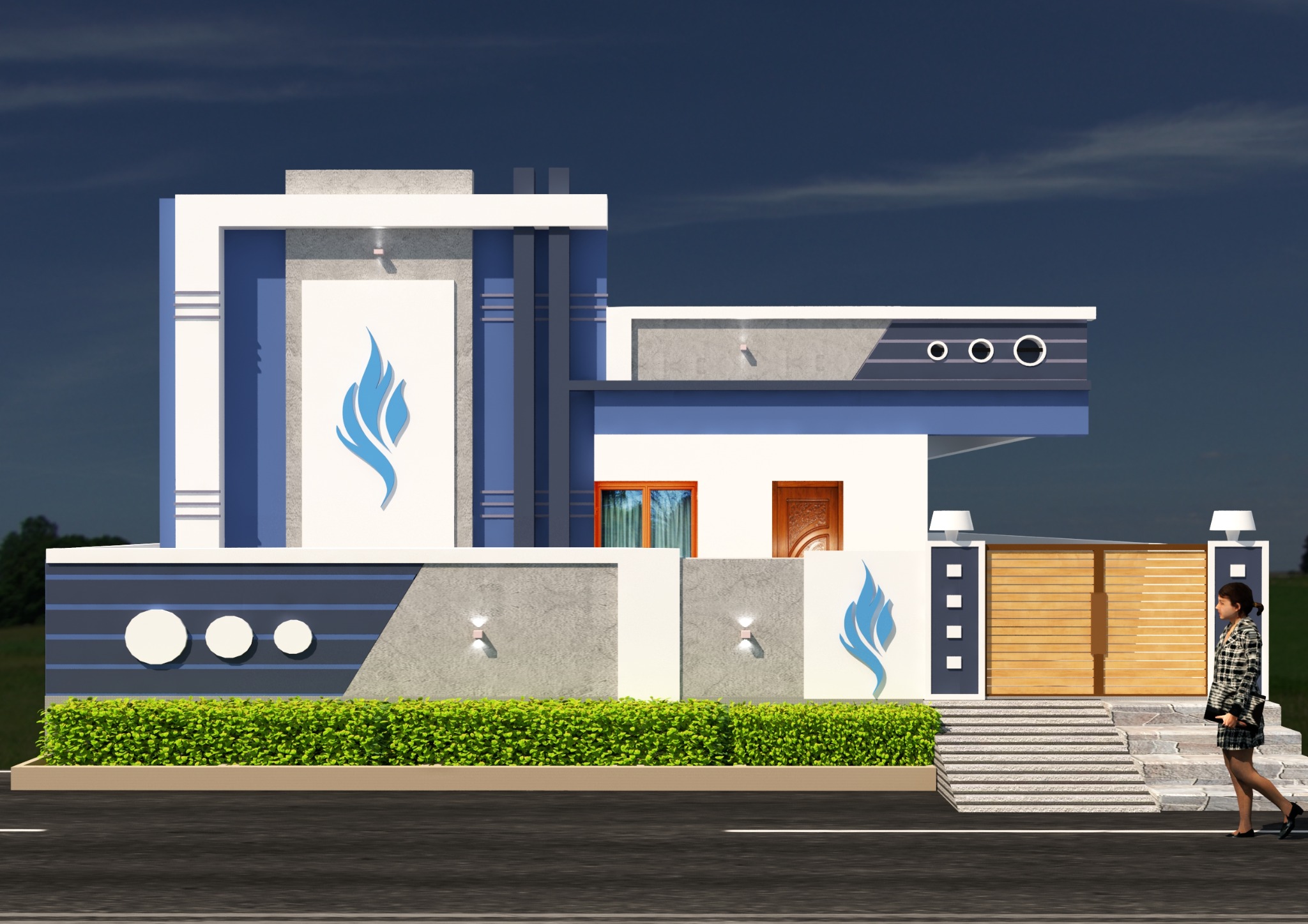 Ground floor house elevation — Design 4 — SME Consultancy