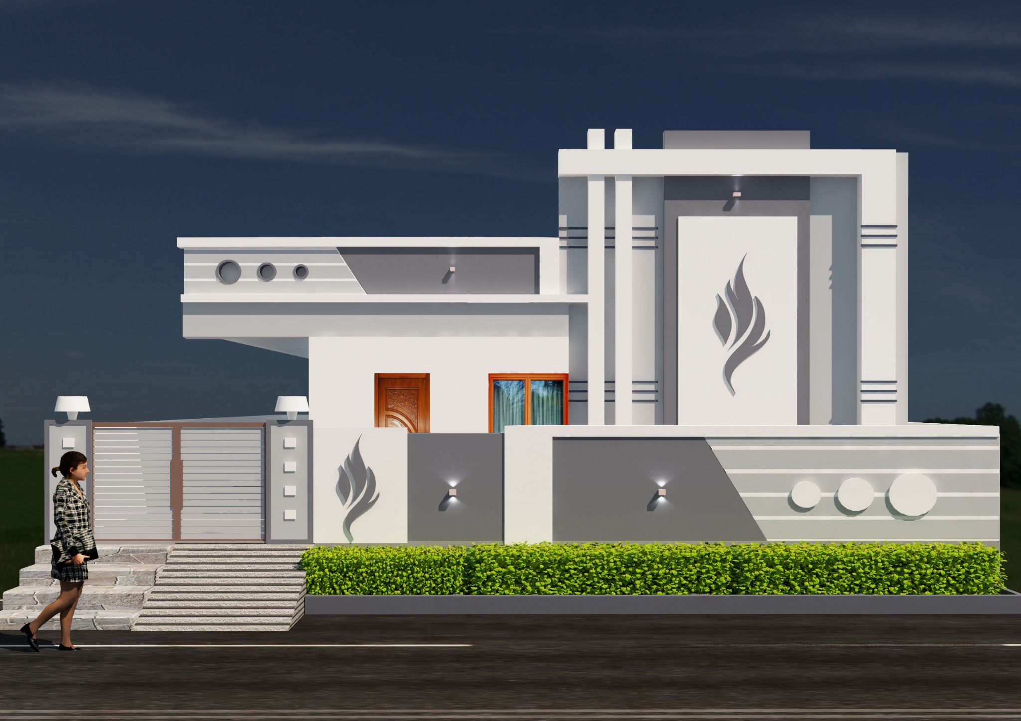 Ground floor house elevation — Design 5 — SME Consultancy