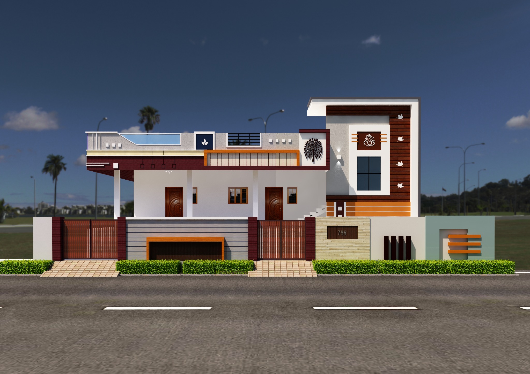 Ground floor house elevation — Design 10 — SME Consultancy