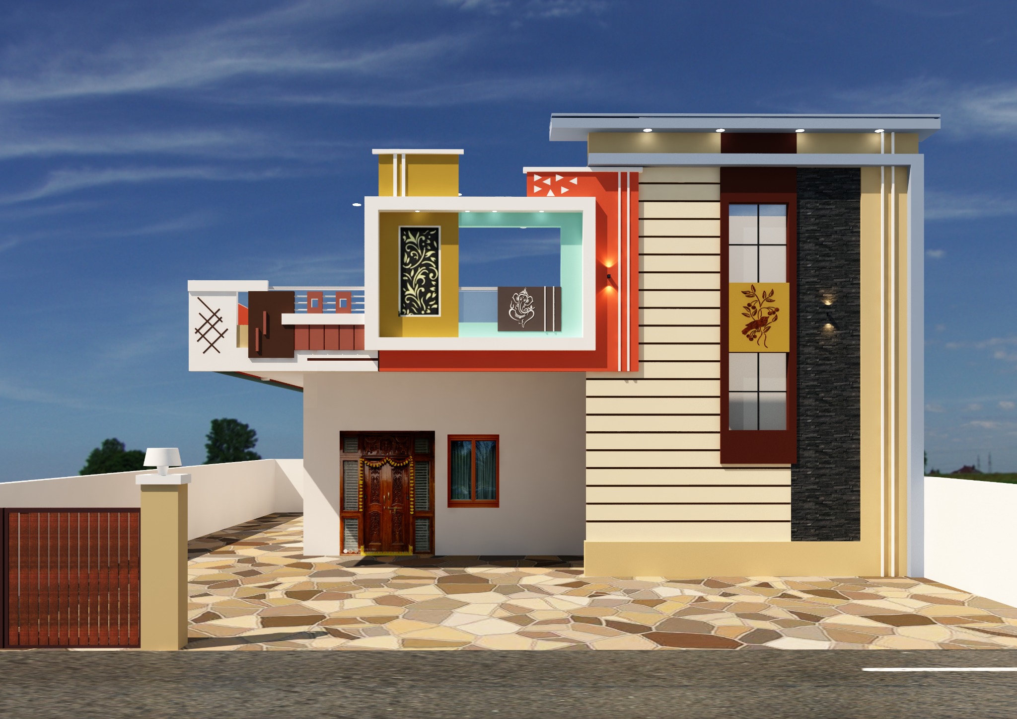 Ground floor house elevation — Design 11 — SME Consultancy