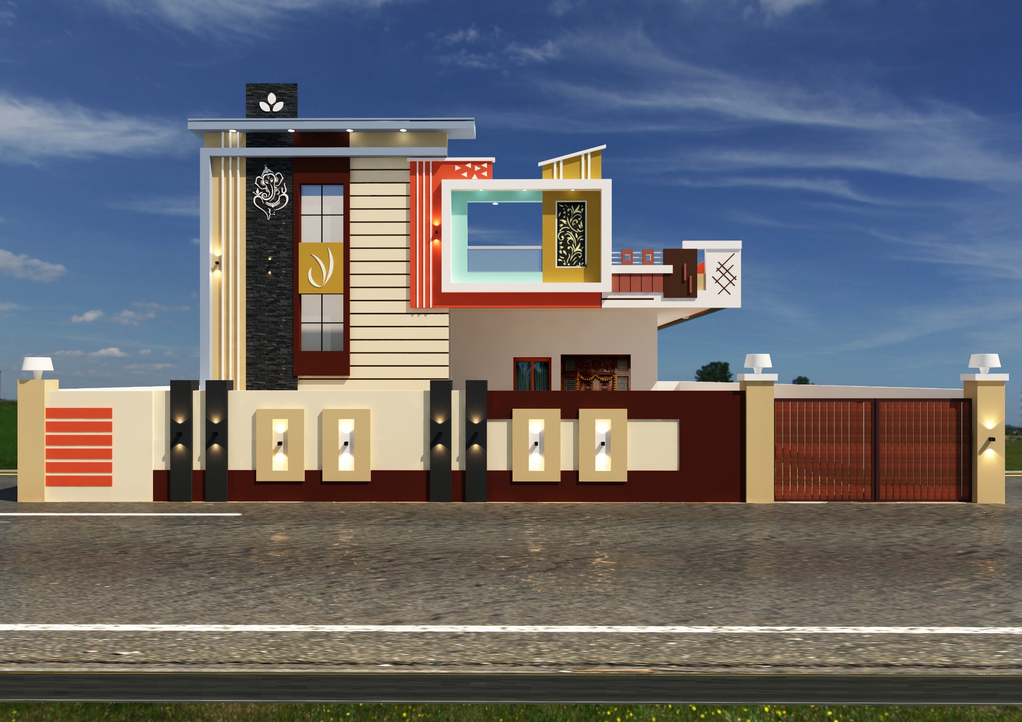Ground floor house elevation — Design 12 — SME Consultancy