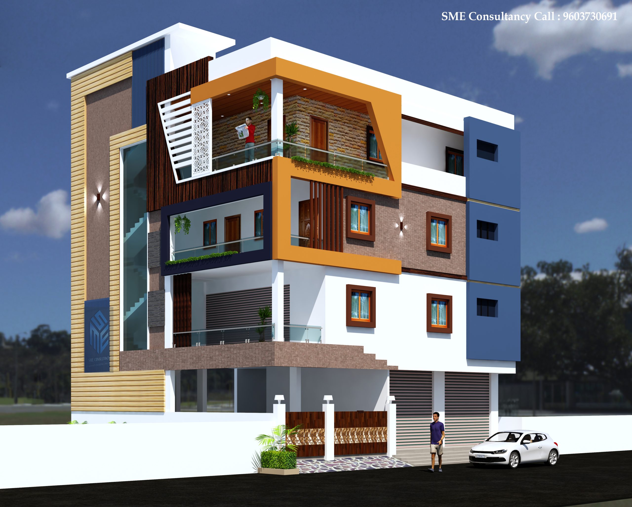 G+3 Elevation 9 — SME Consultancy