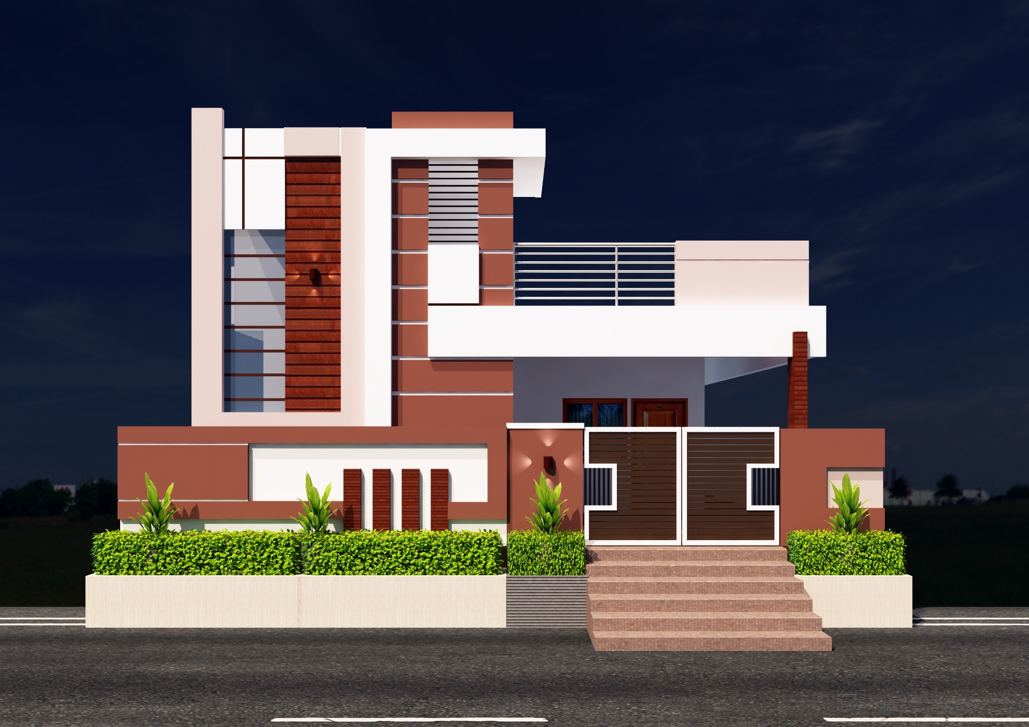 Ground floor house elevation — Design 14 — SME Consultancy