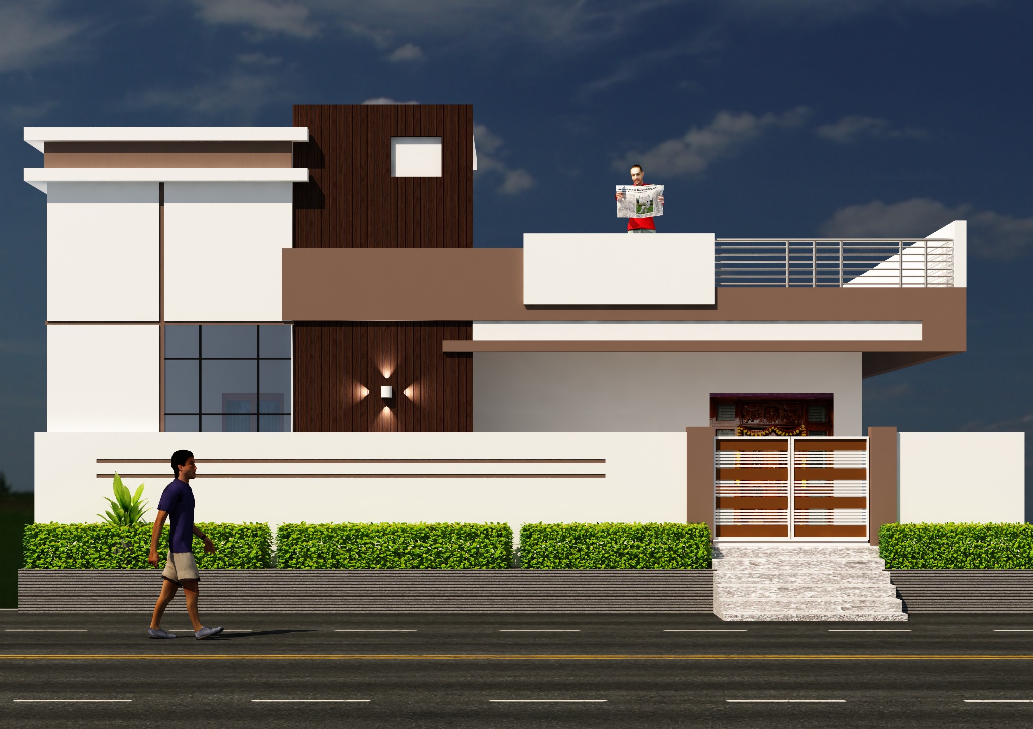 Ground floor house elevation — Design 15 — SME Consultancy