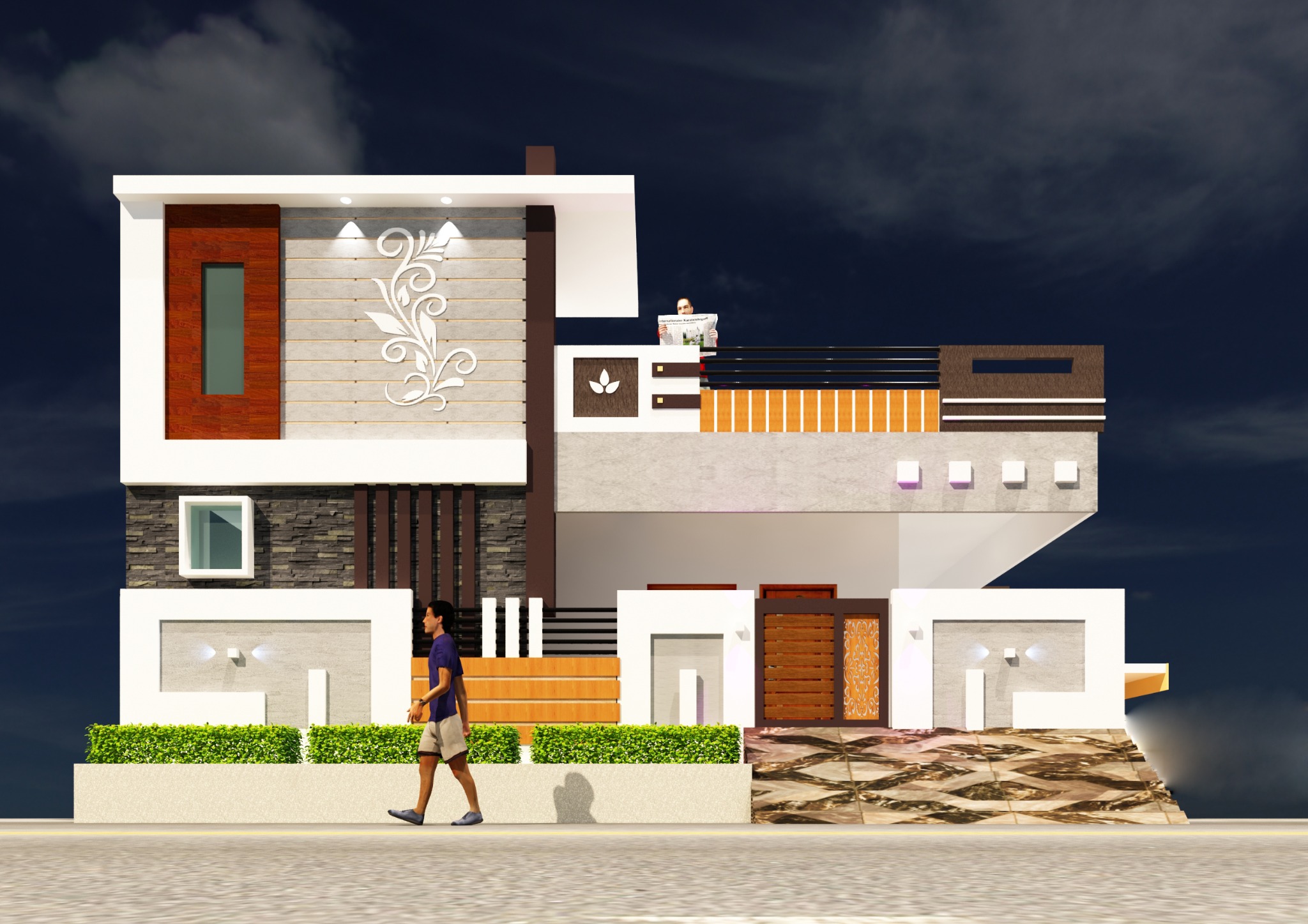 Ground floor house elevation — Design 17 — SME Consultancy