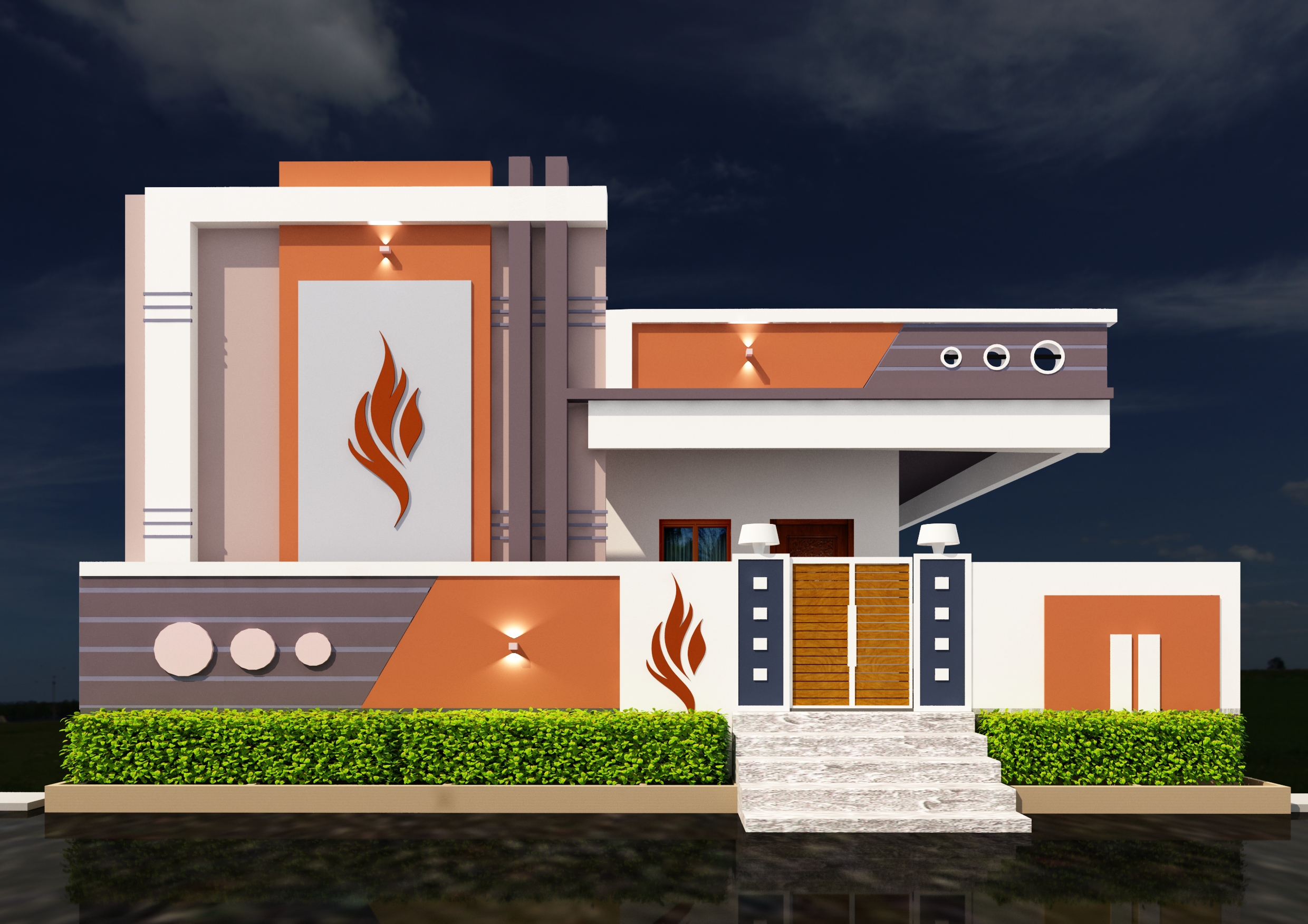 Ground floor house elevation — Design 18 — SME Consultancy