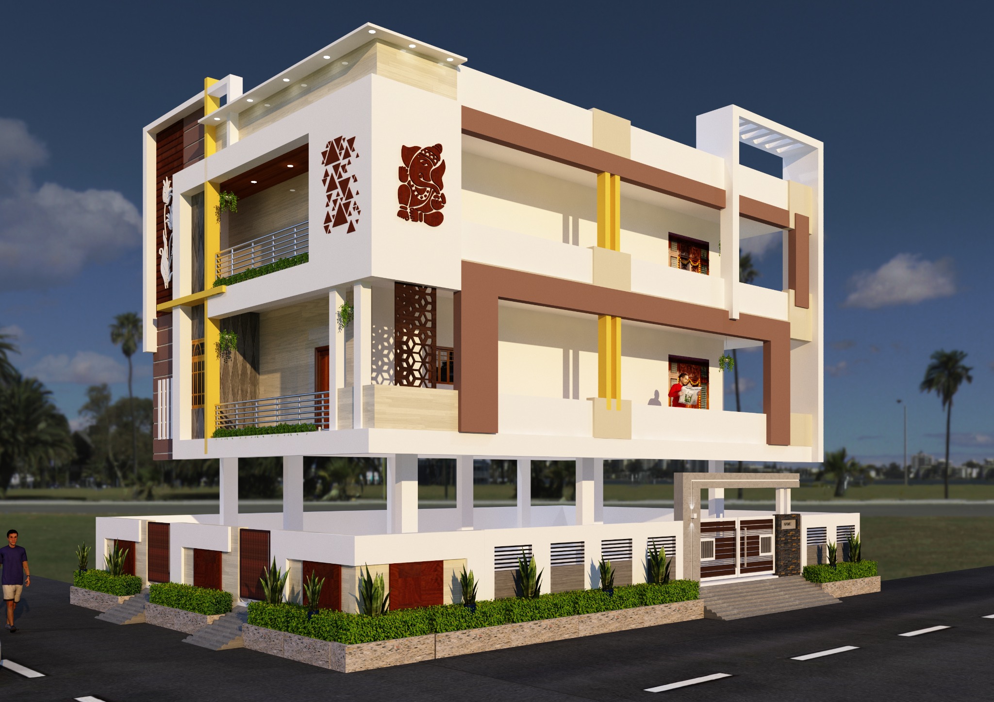 G+1 Elevation — Design 37 — SME Consultancy