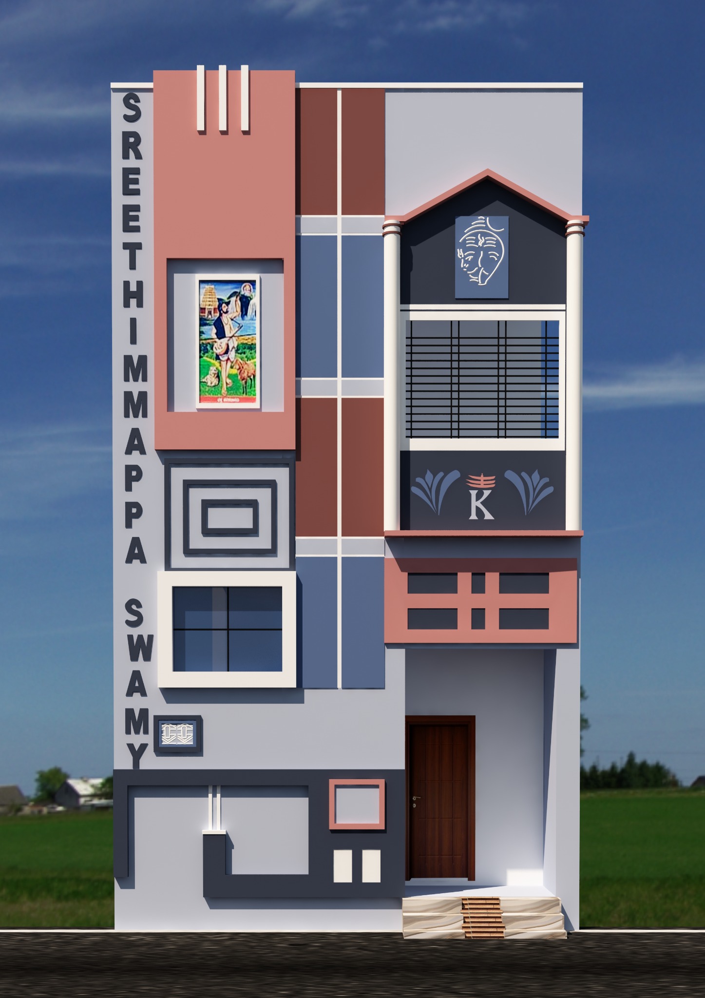 SME Consultancy G+2 Exterior Colour Options — colour option 2