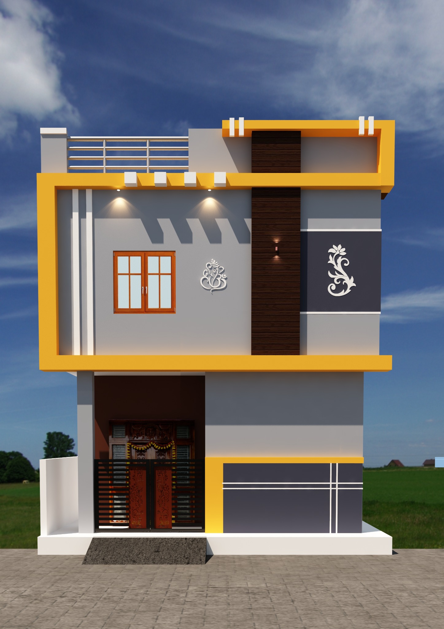 SME Consultancy Compact Home Exterior Colours — colour option 1