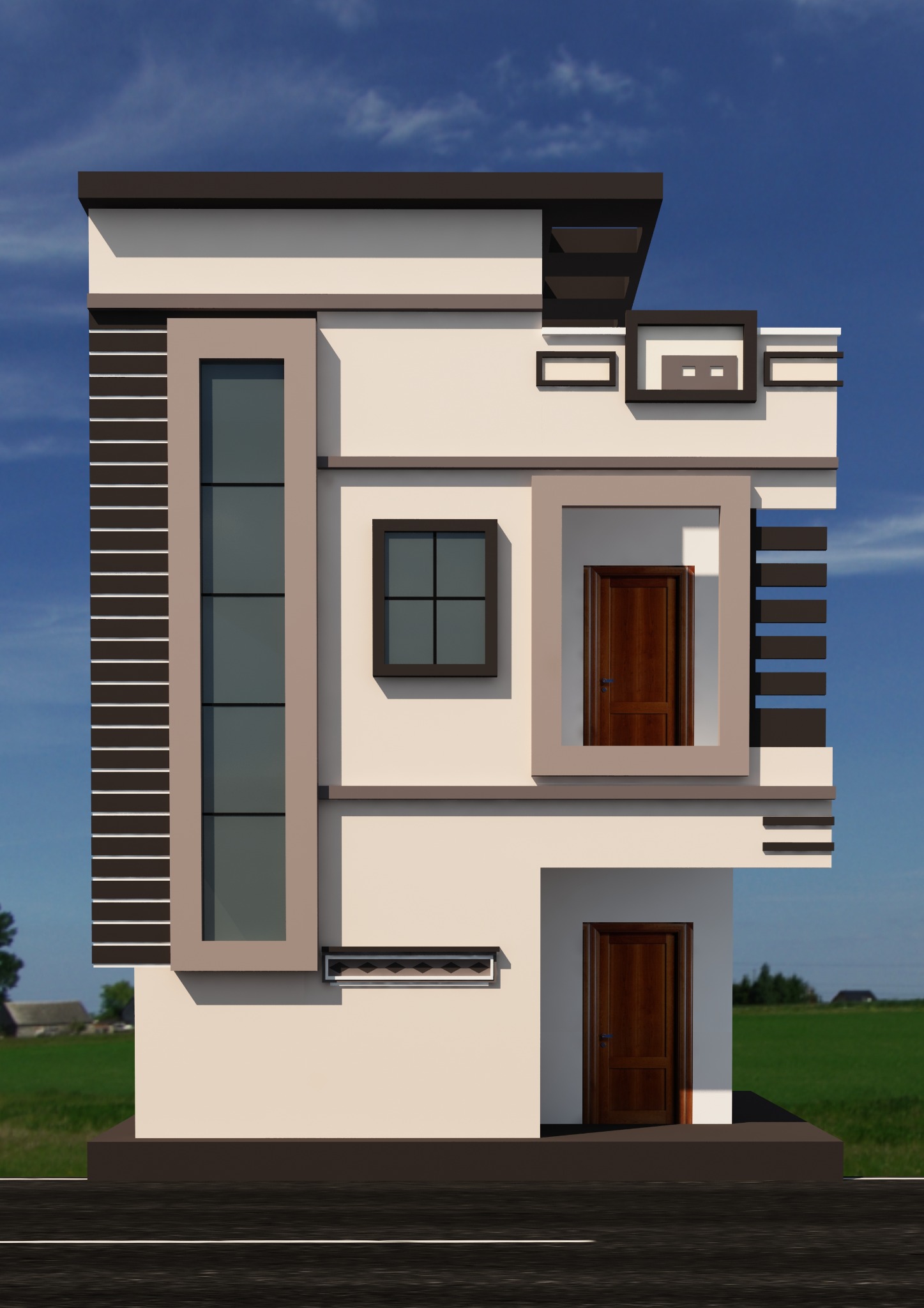 SME Consultancy G+1 Façade Colour Options — colour option 2
