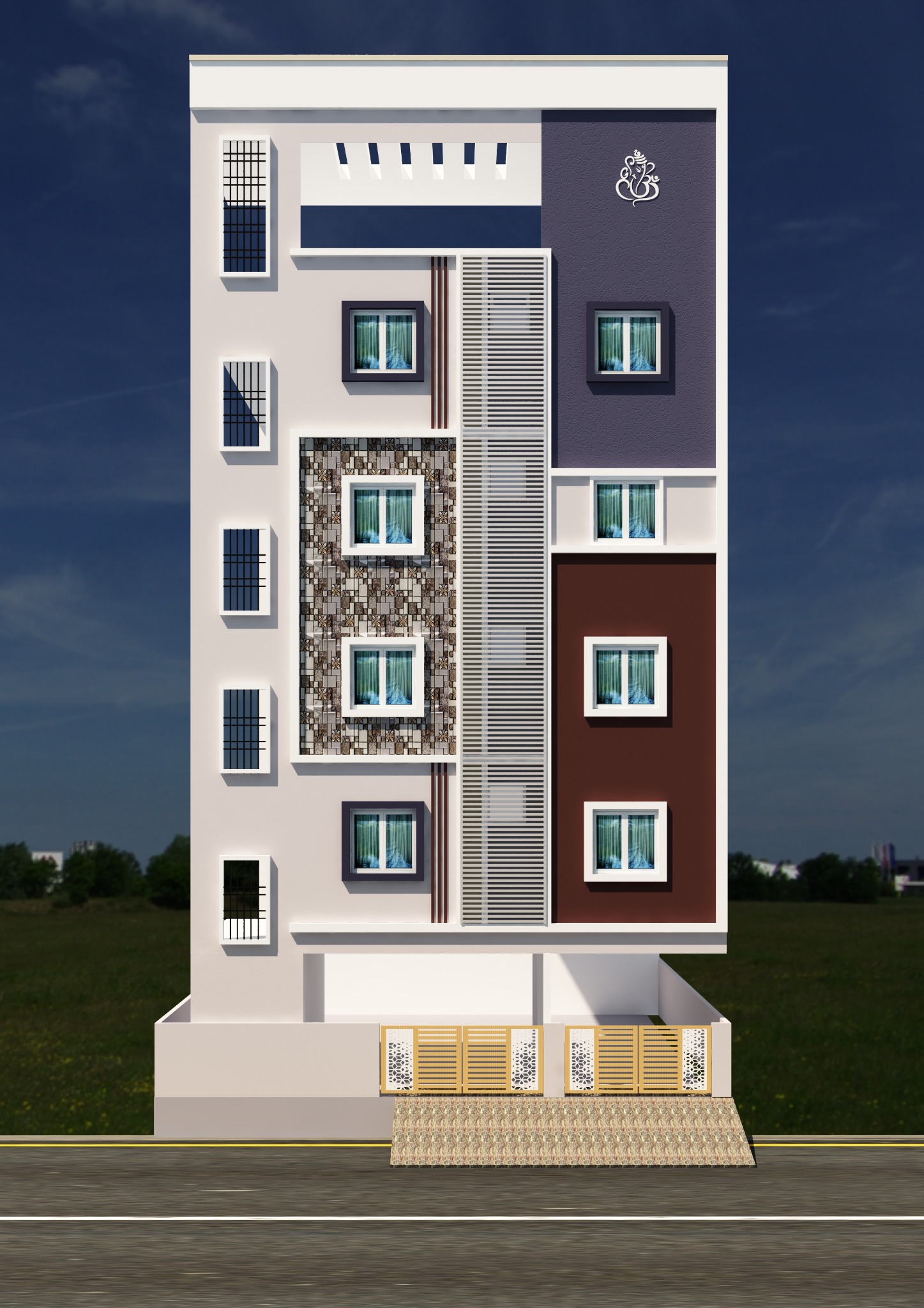 SME Consultancy Multi-storey Exterior Colours — colour option 1