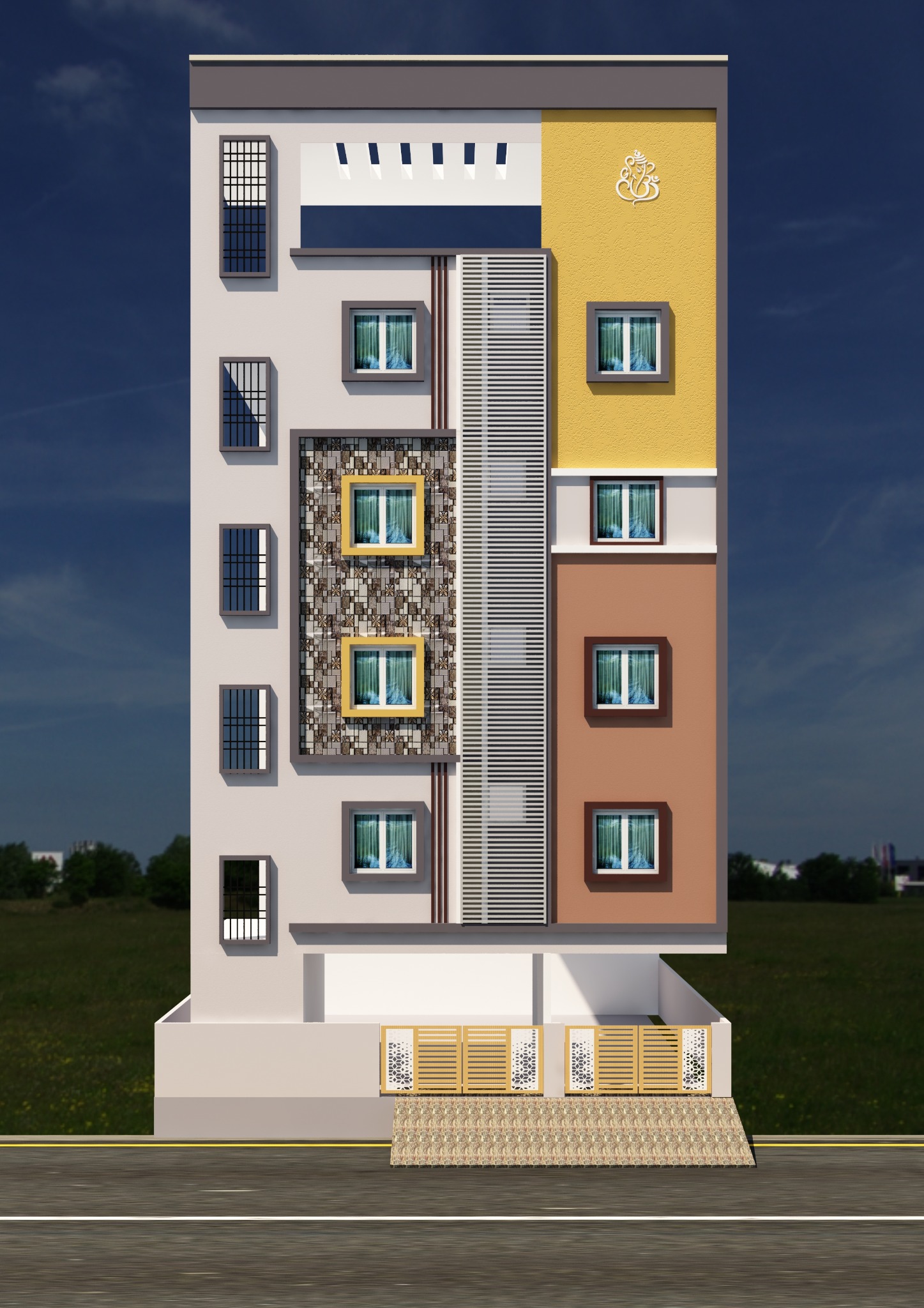 SME Consultancy Multi-storey Exterior Colours — colour option 2