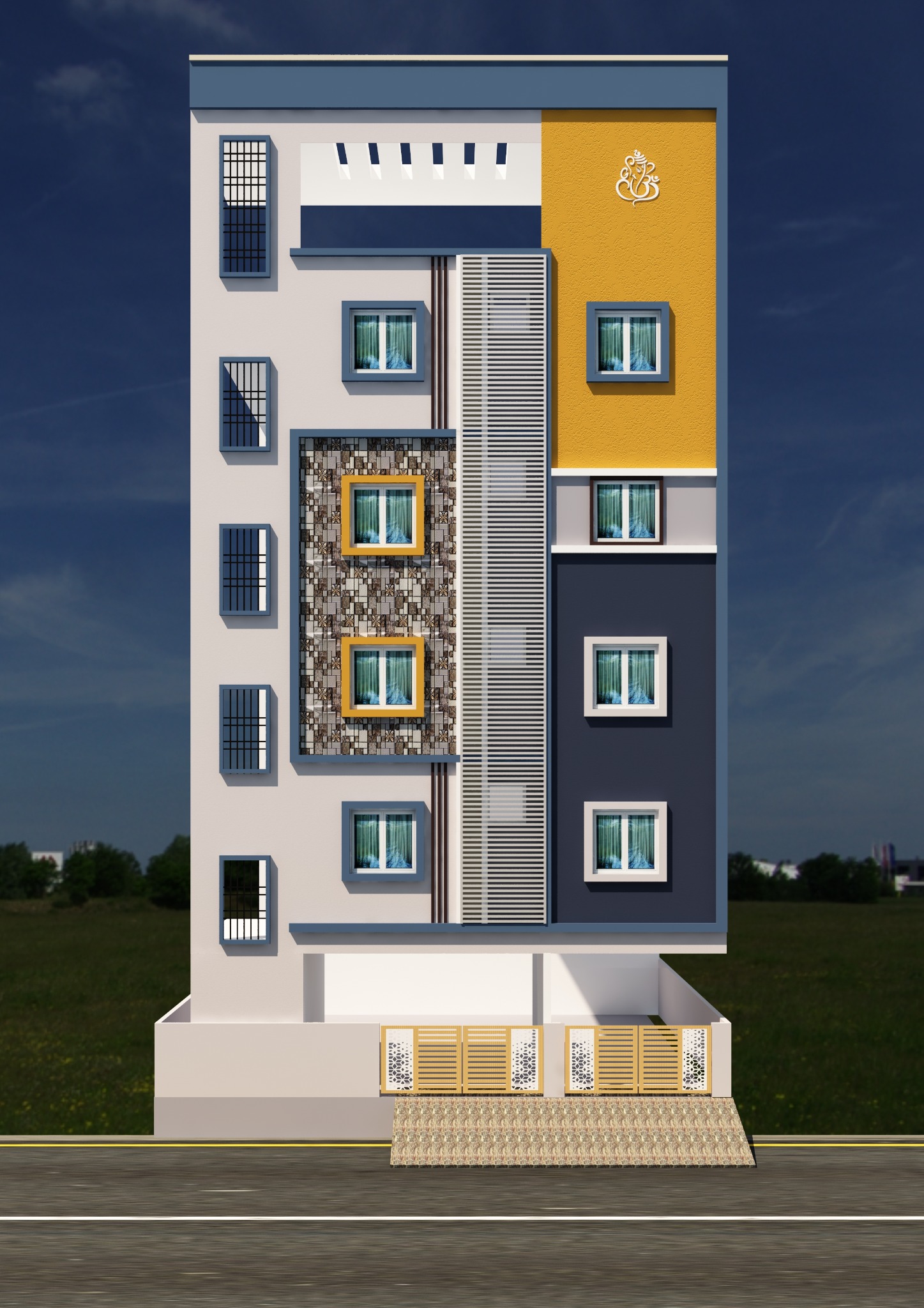 SME Consultancy Multi-storey Exterior Colours — colour option 3