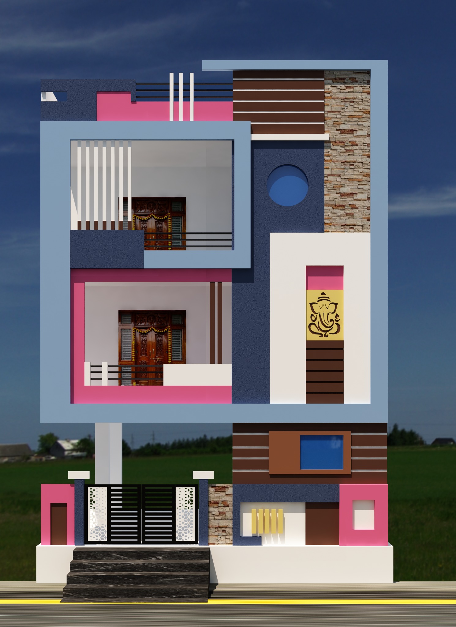 SME Consultancy Modern Family Home Colours — colour option 1