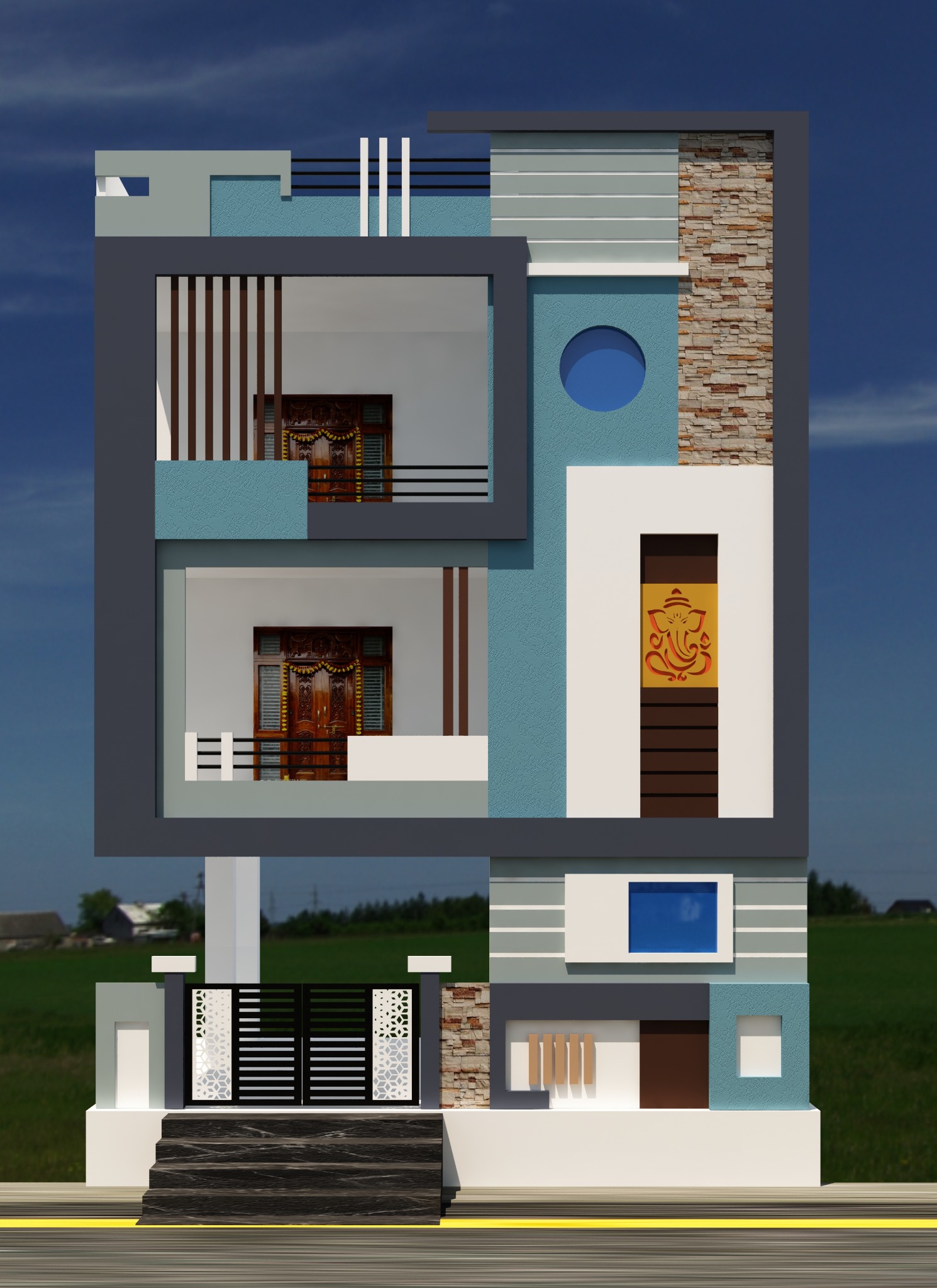 SME Consultancy Modern Family Home Colours — colour option 5