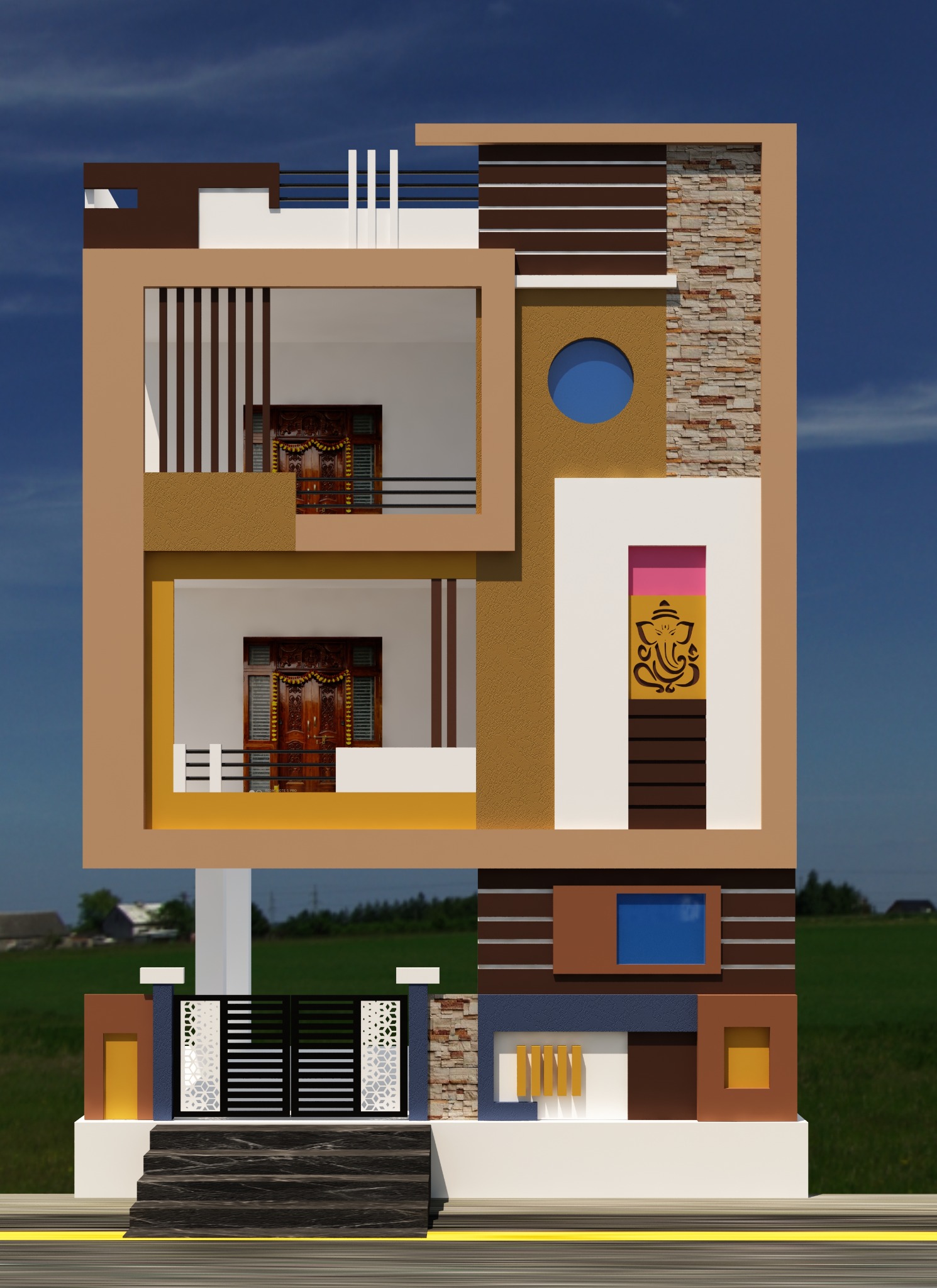 SME Consultancy Modern Family Home Colours — colour option 2
