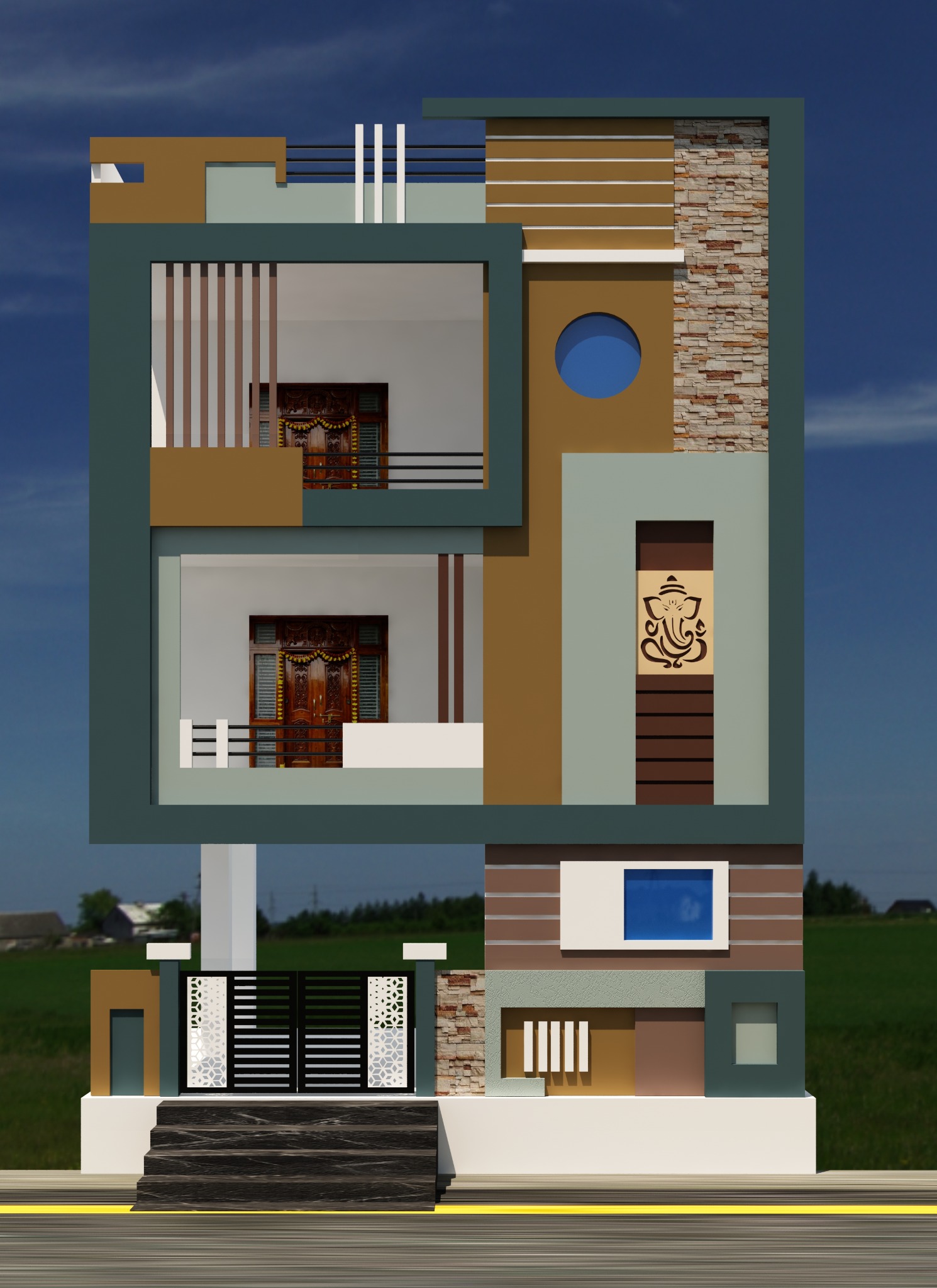 SME Consultancy Modern Family Home Colours — colour option 4