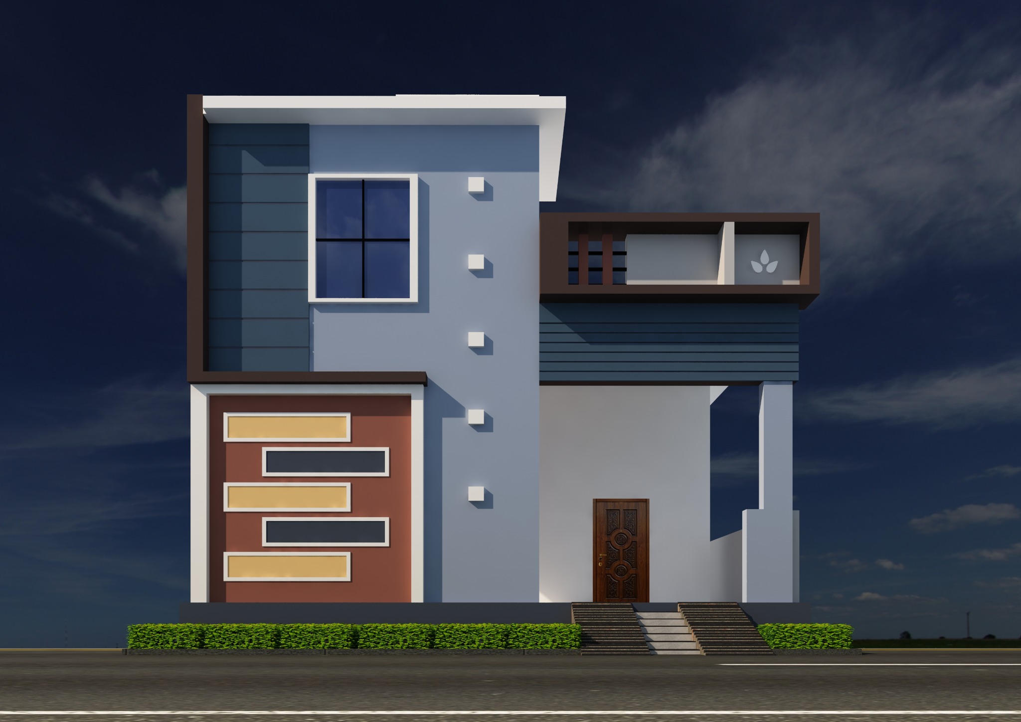 SME Consultancy Duplex Exterior Colour Options — colour option 2
