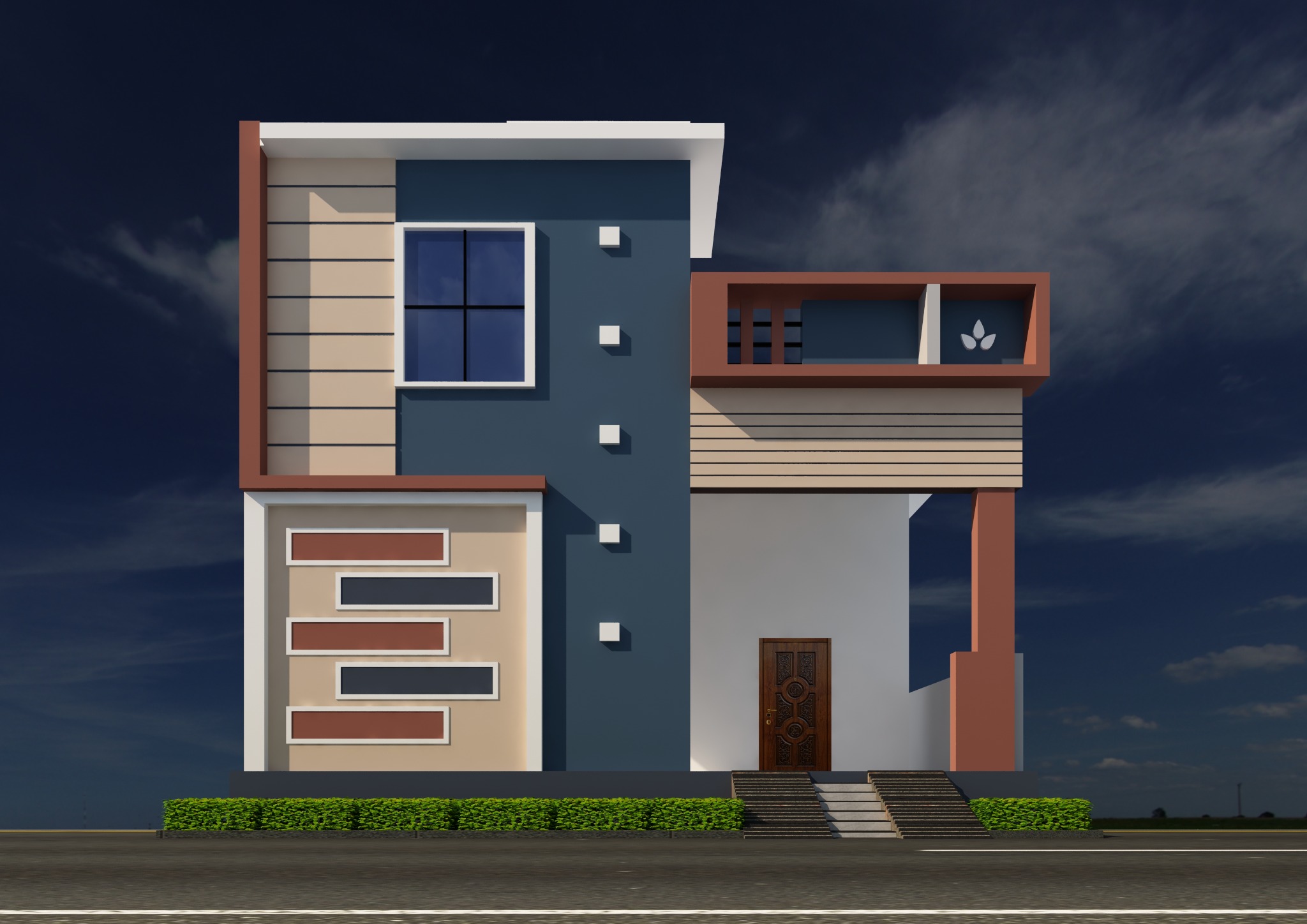 SME Consultancy Duplex Exterior Colour Options — colour option 3